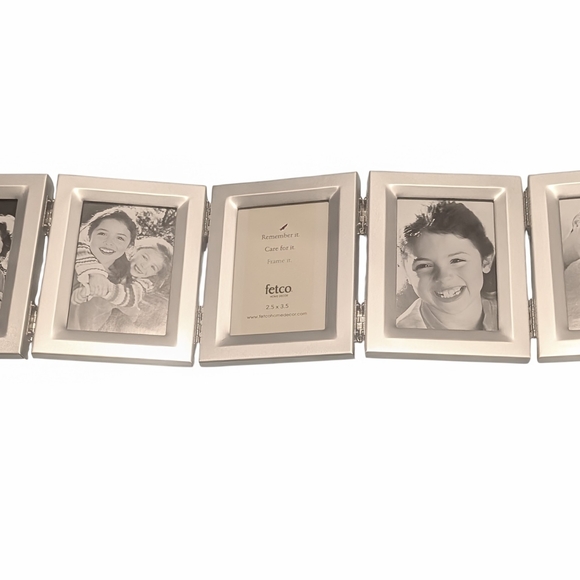 Silver Folding Picture Frame By Fetco - Picture 4 of 9